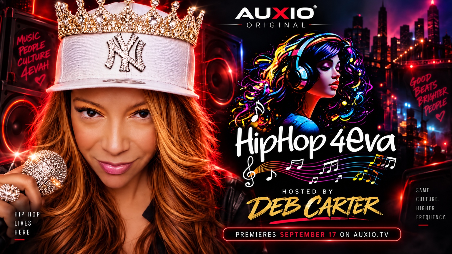 HipHop 4Eva hosted by Deb Carter — AUXIO Original