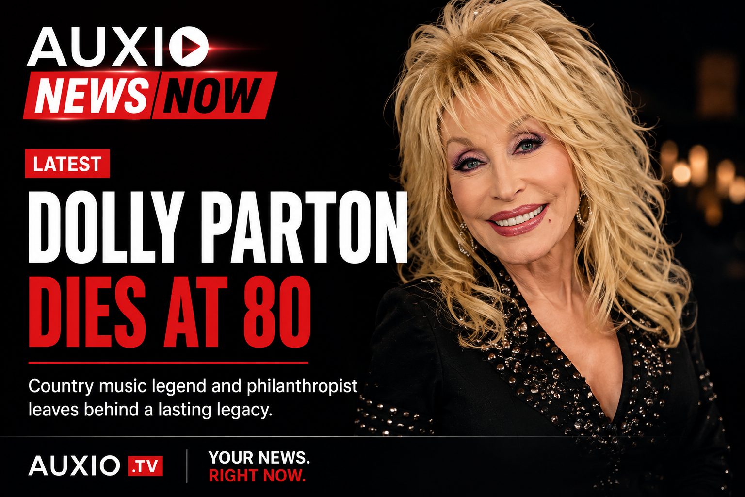 Dolly Parton Dies at 80, Leaving a Legacy Far Beyond Country Music