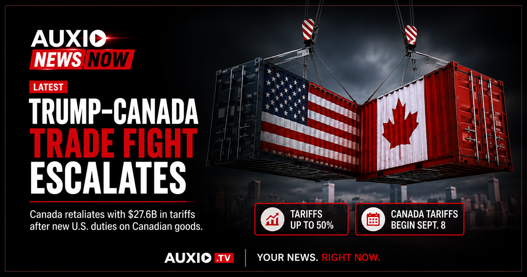 TRUMP–CANADA TRADE FIGHT ESCALATES — BUT WHO ACTUALLY PAYS?