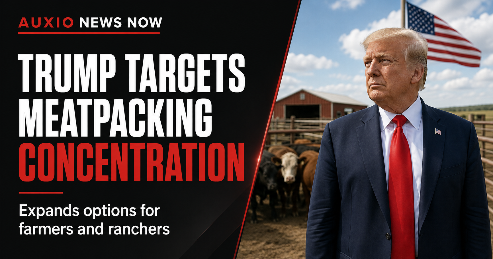 Trump Targets Meatpacking Concentration, Moves to Expand Processing Options for Farmers and Ranchers