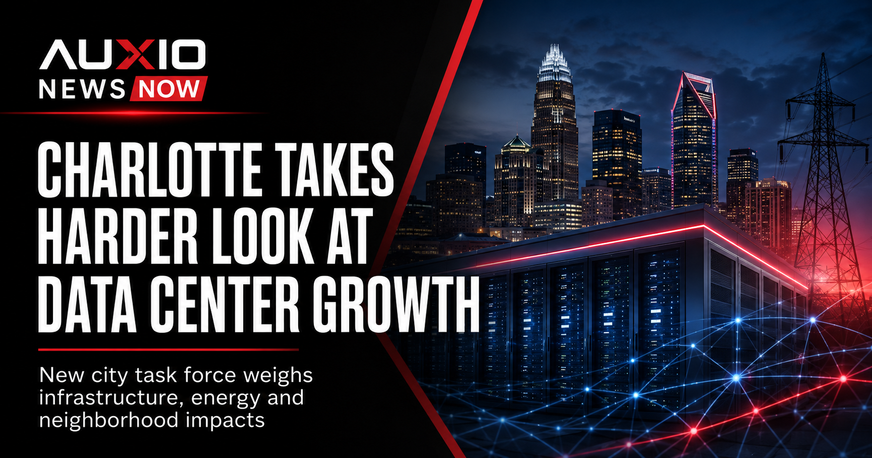 CHARLOTTE TAKES HARDER LOOK AT DATA CENTER GROWTH