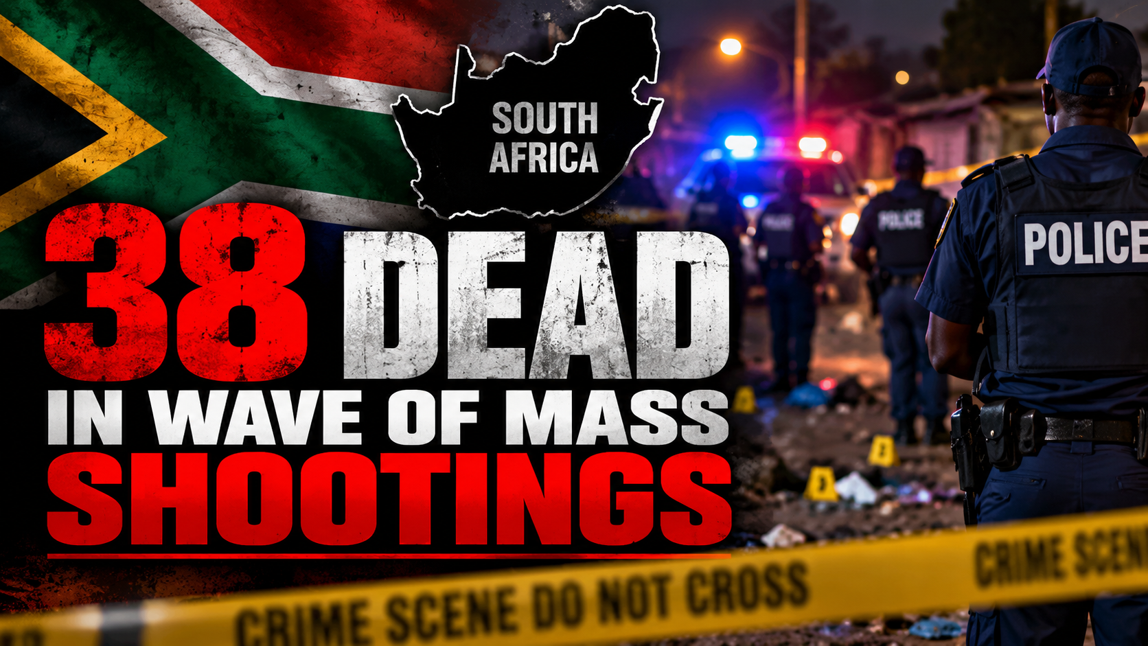 38 Dead in Wave of Mass Shootings Across South Africa