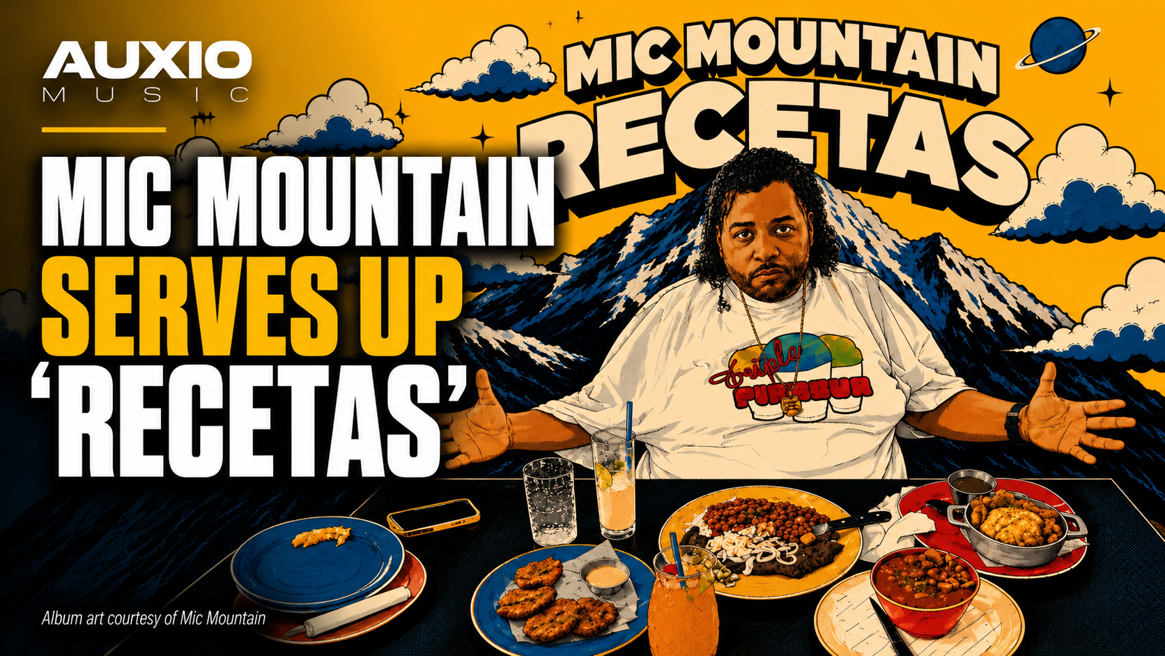 Mic Mountain Serves Up Latin Hip-Hop Concept Album Recetas