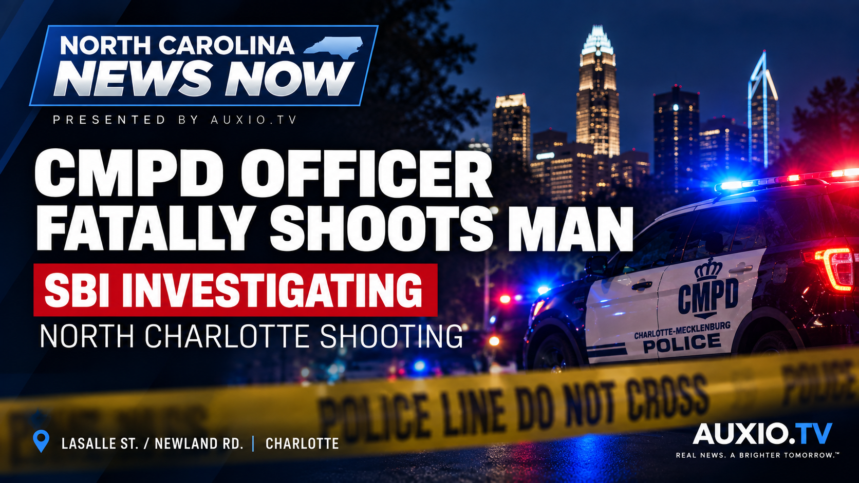 CMPD OFFICER FATALLY SHOOTS MAN DURING NORTH CHARLOTTE FOOT PURSUIT