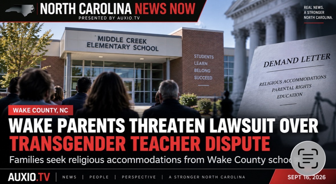 WAKE PARENTS THREATEN LAWSUIT OVER TRANSGENDER TEACHER DISPUTE