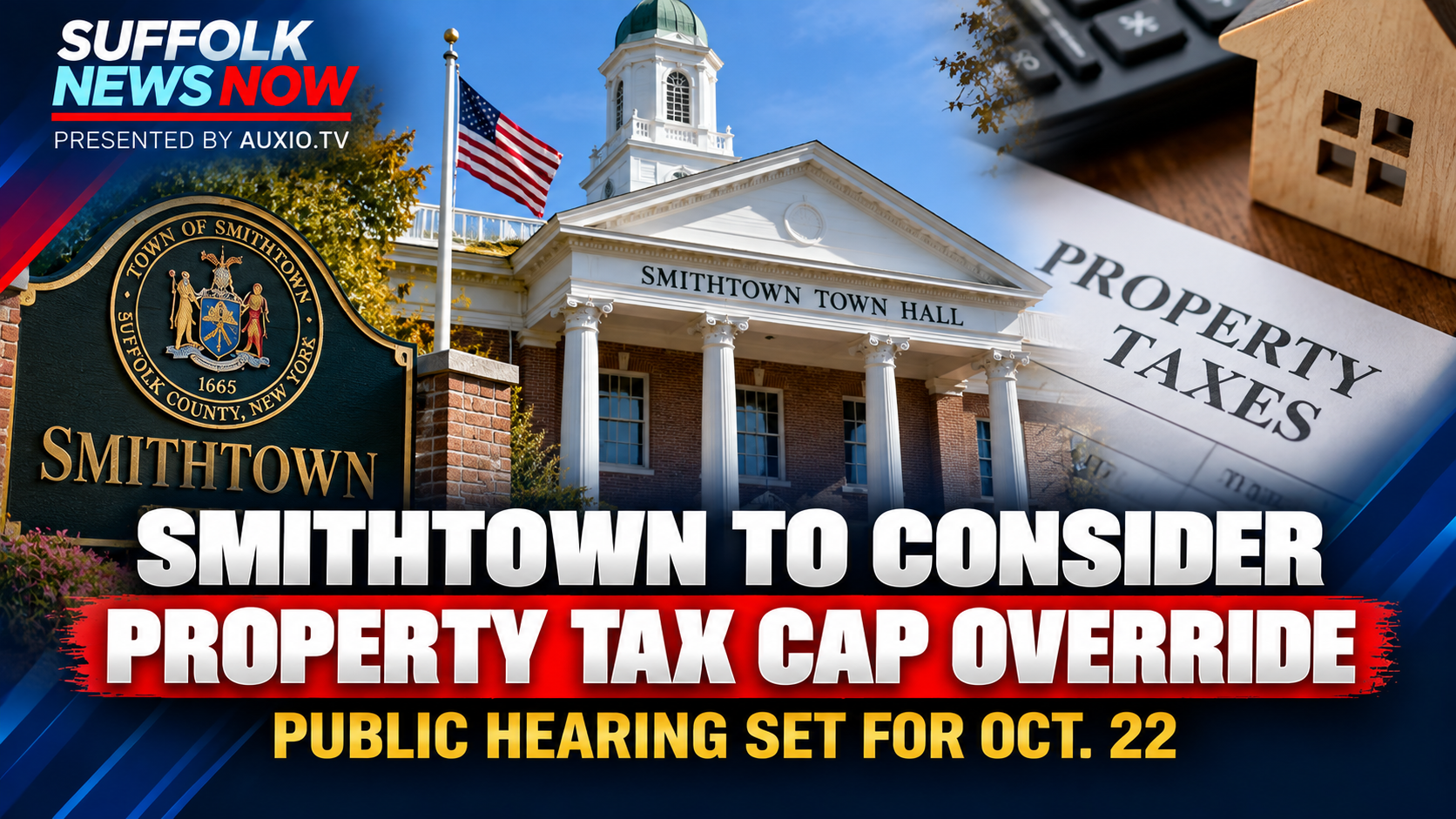 Smithtown Town Board to Consider Overriding Property Tax Cap for 2027